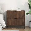 vidaXL Κομοδίνο Καφέ δρυς 63.5 x 36 x 61 εκ Επεξεργασμένο ξύλο