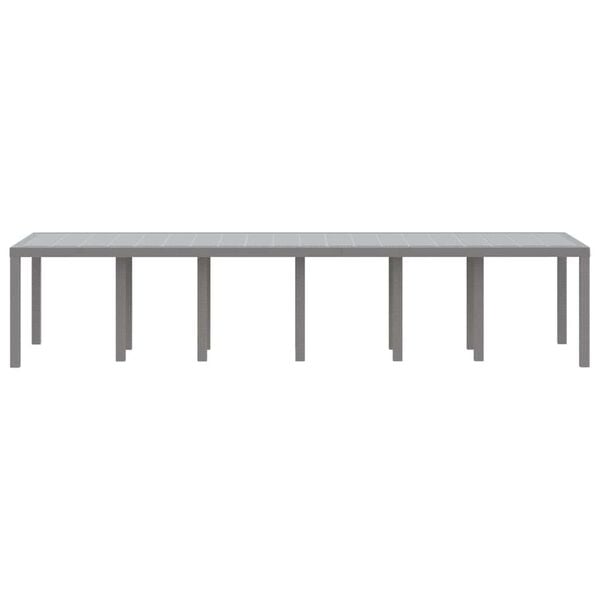 vidaXL &Tau;&rho;&alpha;&pi;έ&zeta;&iota; &Kappa;ή&pi;&omicron;&upsilon; &Alpha;&nu;&omicron;&iota;&chi;&tau;ό &gamma;&kappa;&rho;&iota; 350 x 100 x 74 &epsilon;&kappa;. &sigma;&upsilon;&nu;&theta;&epsilon;&tau;&iota;&kappa;ό &rho;&alpha;&tau;ά&nu;