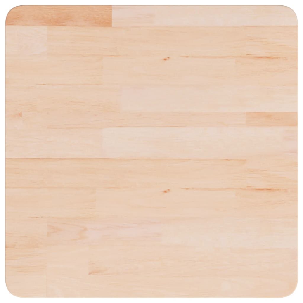 vidaXL Επιφάνεια Τραπεζιού Τετράγωνη 50x50x4 εκ. Μασίφ Ξύλο Δρυς