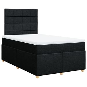vidaXL &Kappa;&rho;&epsilon;&beta;ά&tau;&iota; Boxspring &mu;&epsilon; &Sigma;&tau;&rho;ώ&mu;&alpha; &Mu;&alpha;ύ&rho;&omicron; 120x200 &epsilon;&kappa;. &Upsilon;&phi;&alpha;&sigma;&mu;ά&tau;&iota;&nu;&omicron;