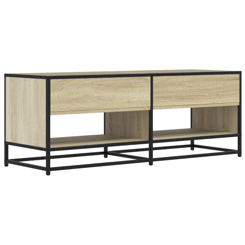 vidaXL Έπιπλο Τηλεόρασης Sonoma Δρυς 120,5x40x46 εκ. Επεξ. Ξύλο