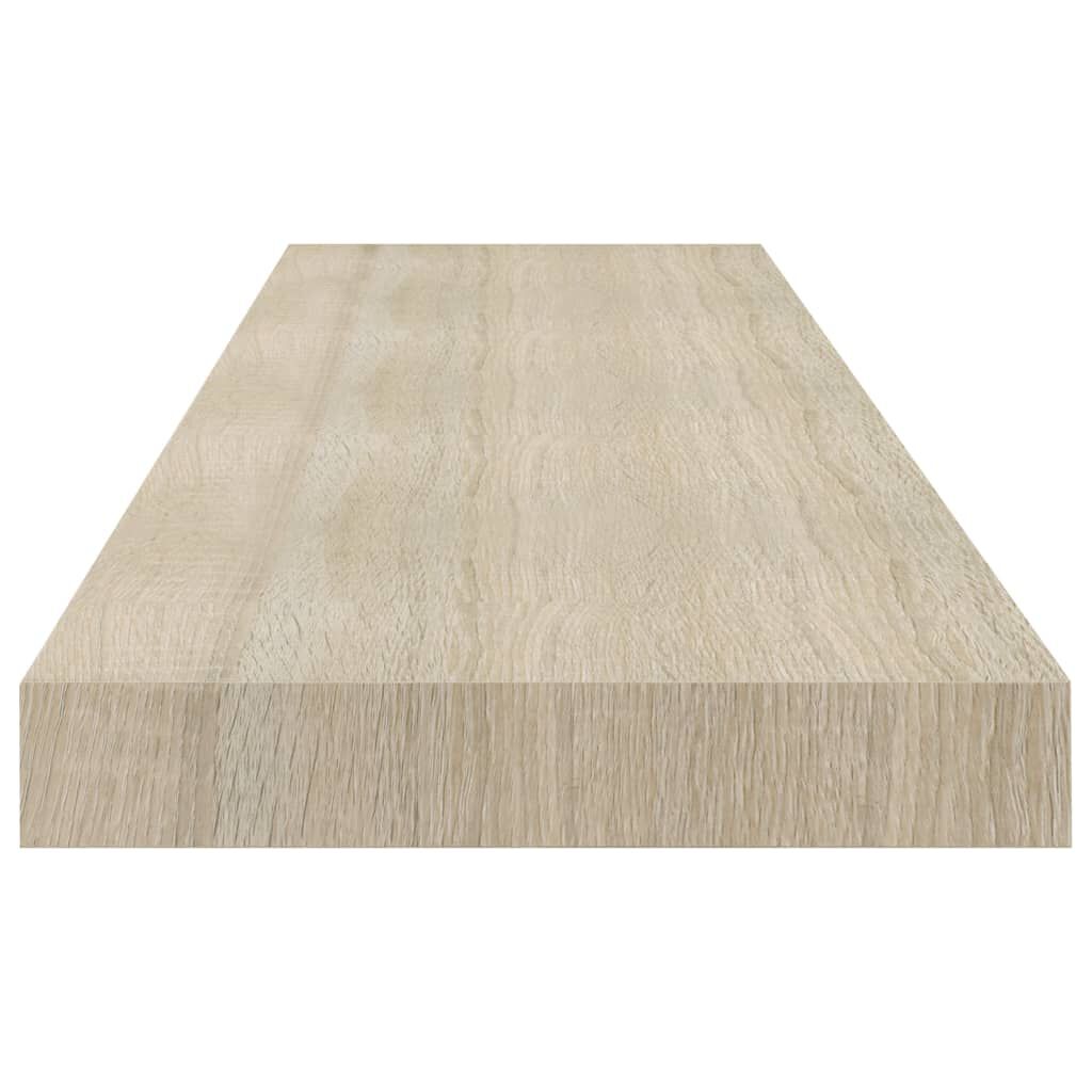 vidaXL Ράφια Τοίχου 4 τεμ. Χρώμα Δρυός 90x23,5x3,8 εκ. MDF