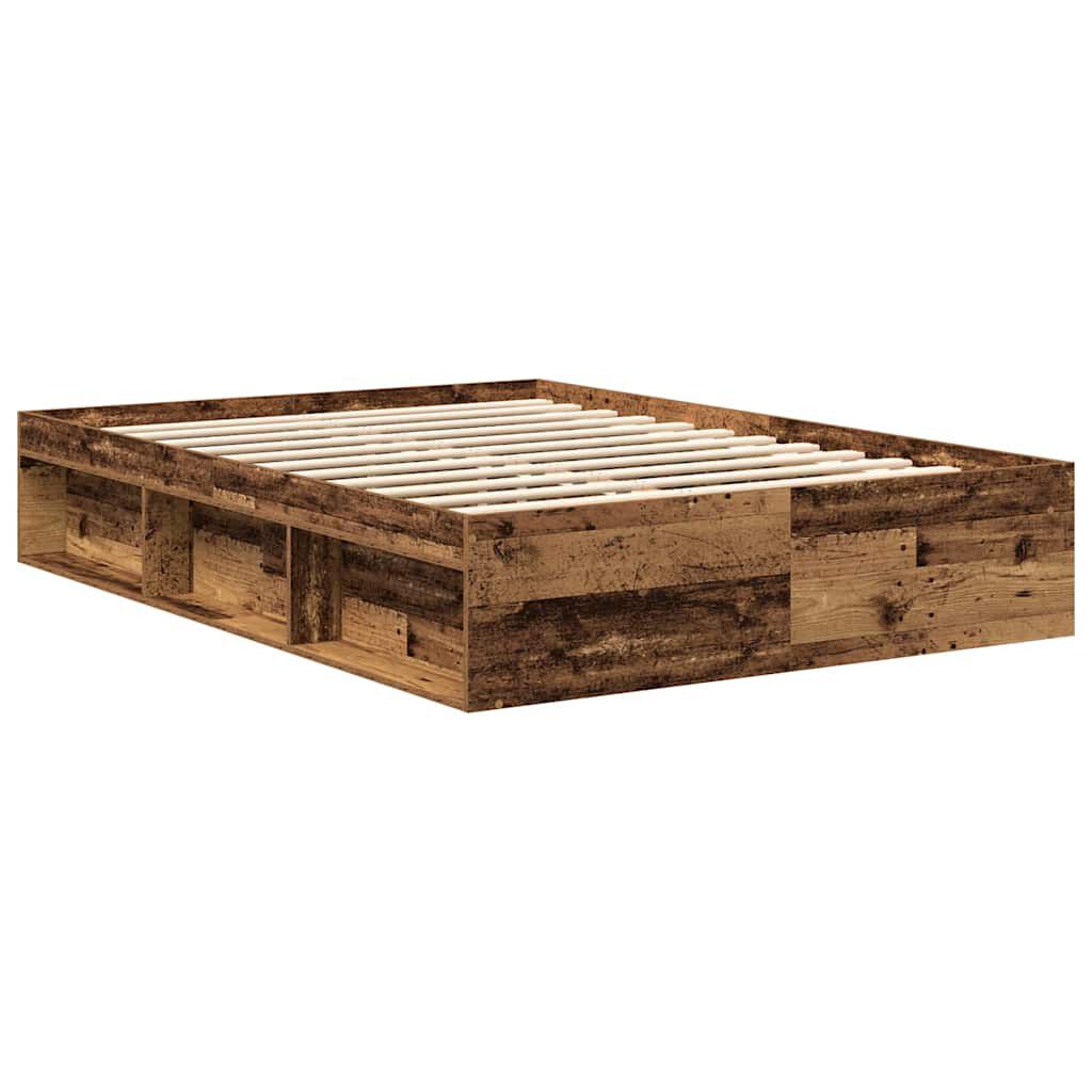 vidaXL Πλαίσιο κρεβατιού χωρίς στρώμα 120x200 εκ. Επεξεργασμένο Ξύλο
