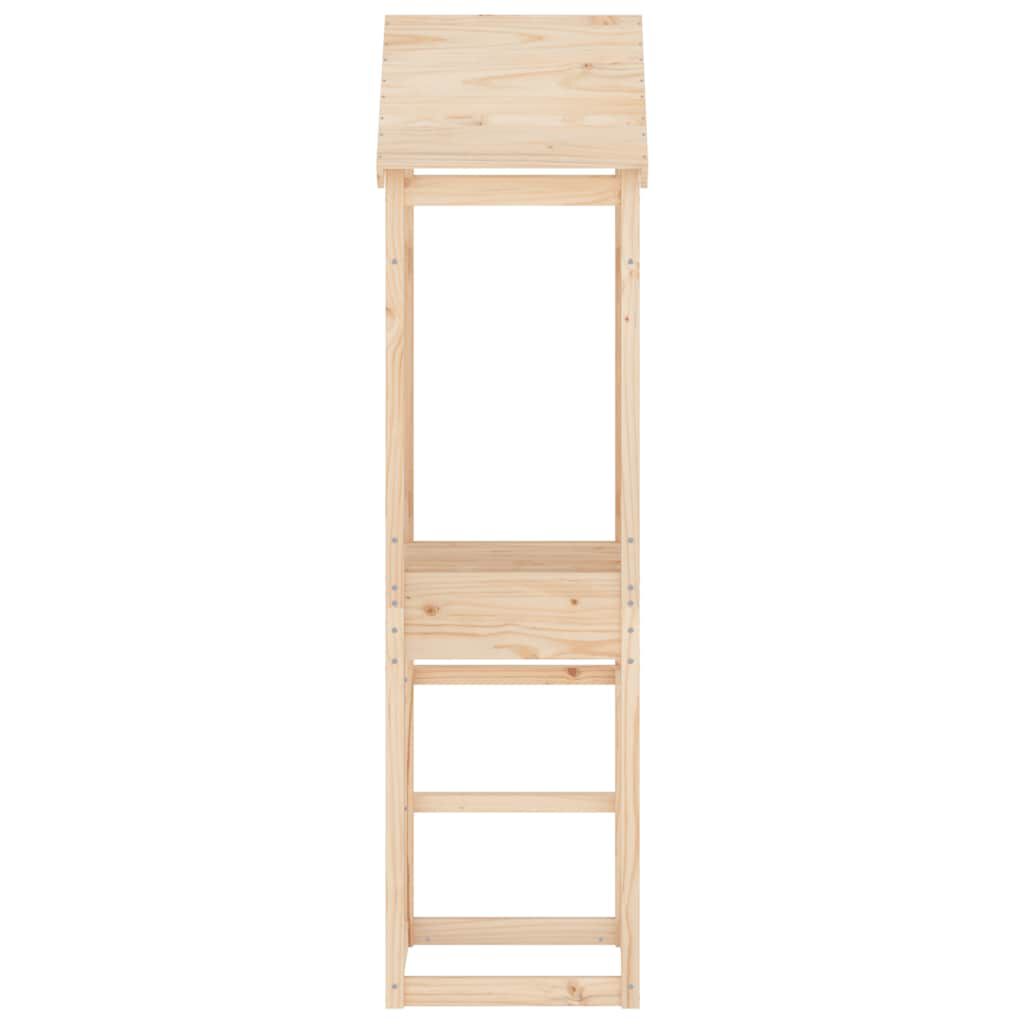vidaXL Πύργος Παιχνιδιού 52,5 x 46,5 x 206,5 εκ. από Μασίφ Ξύλο Πεύκου