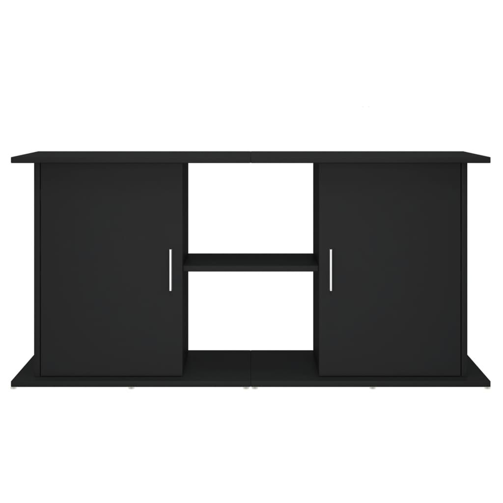vidaXL Βάση Ενυδρείου Μαύρη 121 x 41 x 58 εκ. από Επεξεργασμένο Ξύλο