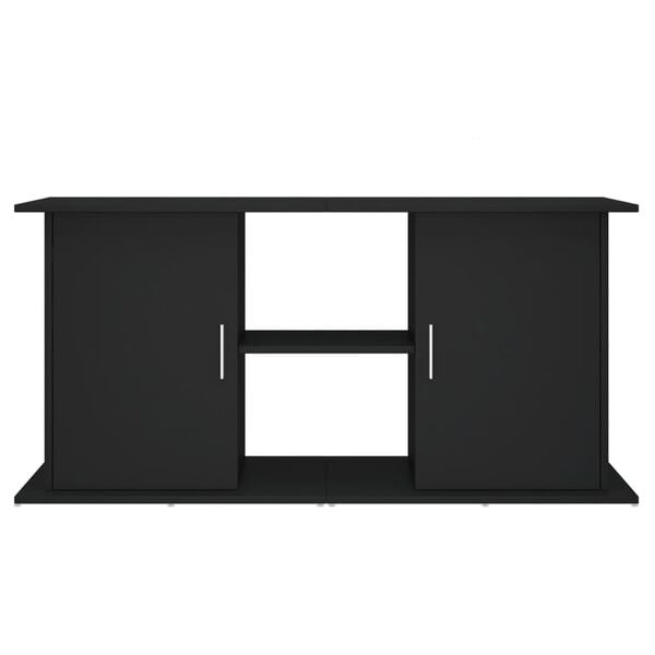 vidaXL Βάση Ενυδρείου Μαύρη 121 x 41 x 58 εκ. από Επεξεργασμένο Ξύλο