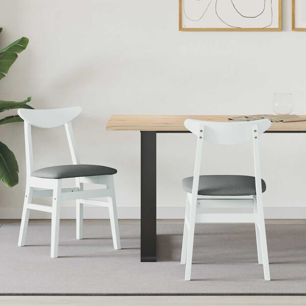 vidaXL &Kappa;&alpha;&rho;έ&kappa;&lambda;&epsilon;&sigmaf; &phi;&alpha;&gamma;&eta;&tau;&omicron;ύ 2 pcs &Lambda;&epsilon;&upsilon;&kappa;ό 42 x 47.5 x 81 &epsilon;&kappa;