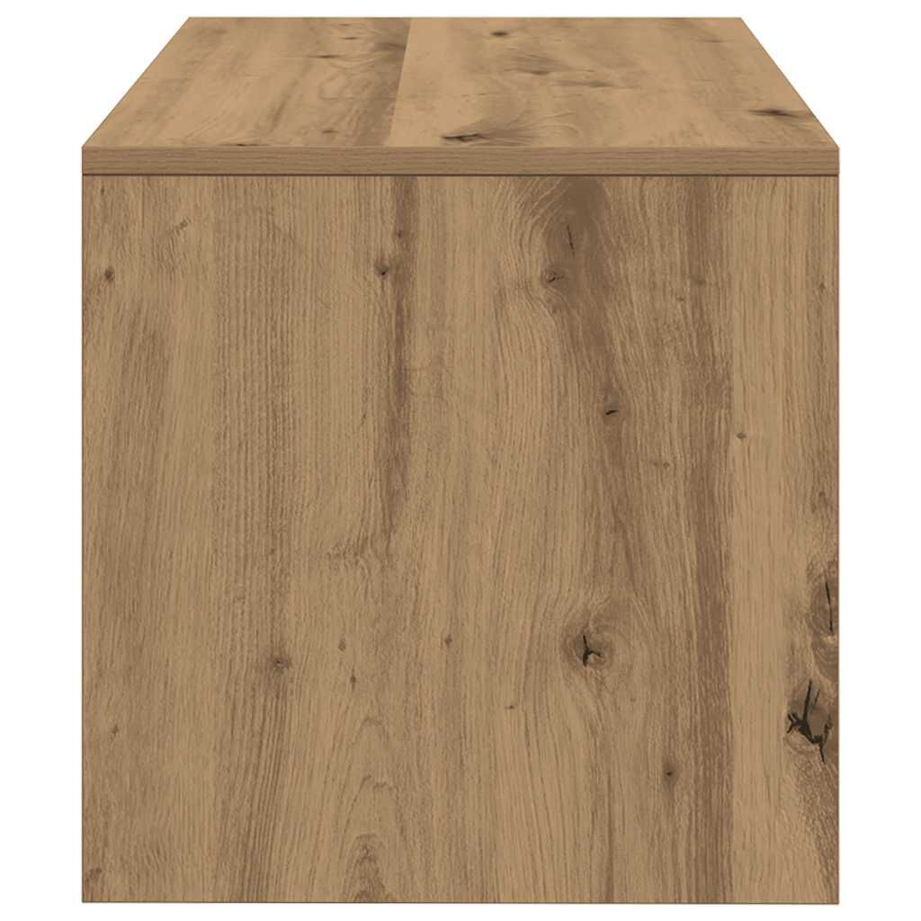 vidaXL Έπιπλο Τηλεόρασης Αρτισιανή Δρυς 80x40x40 εκ Επεξ. Ξύλο