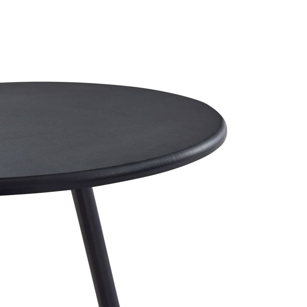 vidaXL Τραπέζι Μπαρ Μαύρο 60 x 107,5 εκ. από MDF