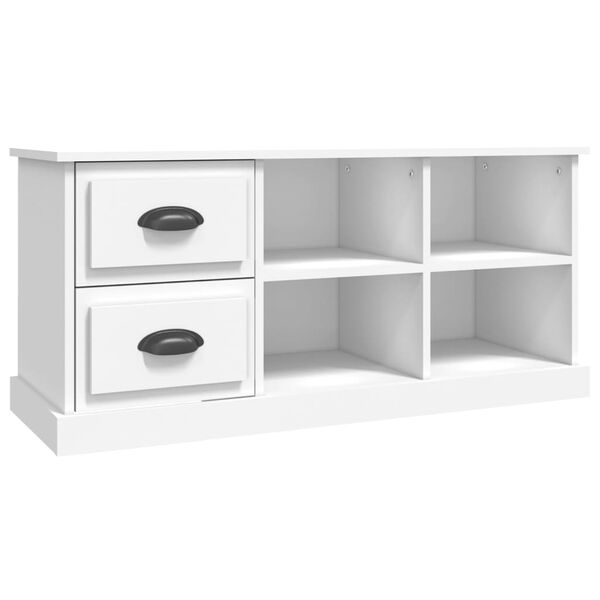vidaXL Έπιπλο Τηλεόρασης Λευκό 102x35,5x47,5 εκ. Επεξεργασμένο Ξύλο