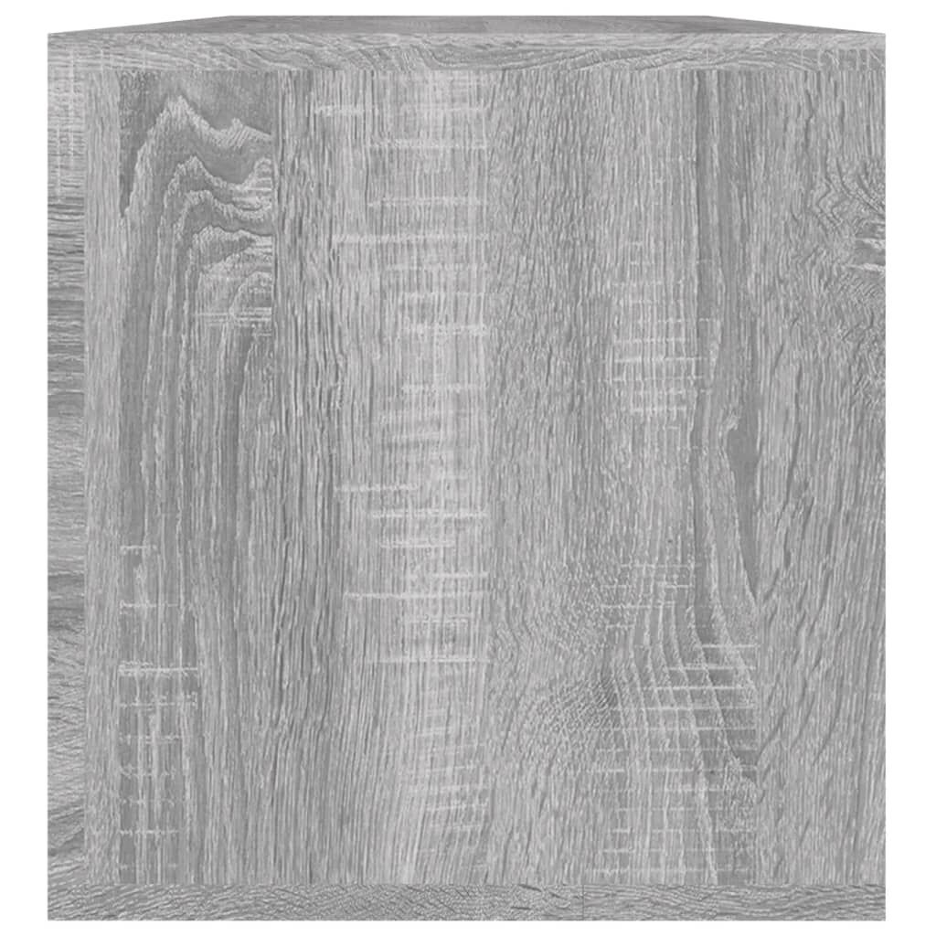vidaXL Έπιπλο Δίσκων Βινυλίου Γκρι Sonoma 71x34x36 εκ. Επεξεργ. Ξύλο