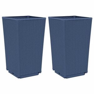 vidaXL &Zeta;&alpha;&rho;&nu;&tau;&iota;&nu;&iota;έ&rho;&epsilon;&sigmaf; &Kappa;ή&pi;&omicron;&upsilon; 2 &tau;&epsilon;&mu;. &Mu;&pi;&lambda;&epsilon; &Gamma;&kappa;&rho;&iota; 32,5x32,5x57 &epsilon;&kappa;. &Pi;&omicron;&lambda;&upsilon;&pi;&rho;&omicron;&pi;&upsilon;&lambda;έ&nu;&iota;&omicron;
