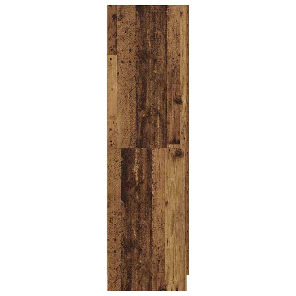 vidaXL Ντουλάπι Παλιό Ξύλο 82.5 x 51.5 x 180 εκ. Επεξεργασμένο ξύλο