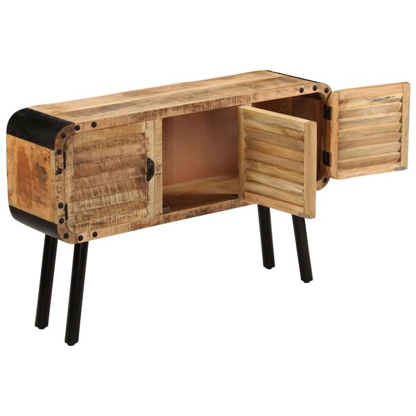 vidaXL Μπουφές 120 x 30 x 76 εκ. από Μασίφ Ξύλο Μάνγκο