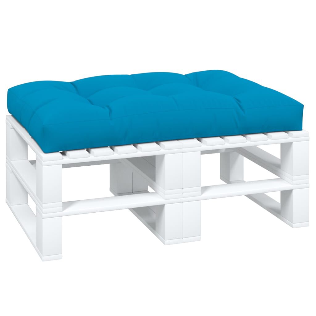 vidaXL Μαξιλάρι Παλέτας Μπλε 120 x 80 x 12 εκ. Υφασμάτινο
