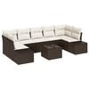 vidaXL &Sigma;&epsilon;&tau; &Kappa;&alpha;&nu;&alpha;&pi;έ &Kappa;ή&pi;&omicron;&upsilon; &mu;&epsilon; &mu;&alpha;&xi;&iota;&lambda;ά&rho;&iota; 8 pcs &Kappa;&alpha;&phi;έ &sigma;&upsilon;&nu;&theta;&epsilon;&tau;&iota;&kappa;ό &rho;&alpha;&tau;ά&nu;