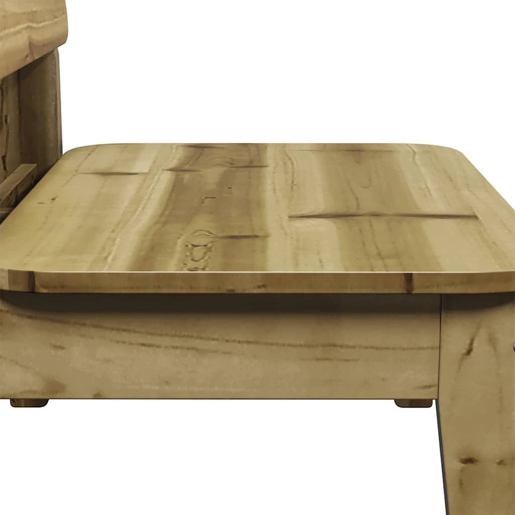 Καρέκλα κήπου vidaXL 60x52,5x72 cm Εμποτισμένο ξύλο πεύκο