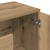 vidaXL Ντουλάπι Αρτισιανή Δρυς 90x29,5x65 εκ. από Επεξεργασμένο Ξύλο