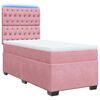 vidaXL &Kappa;&rho;&epsilon;&beta;ά&tau;&iota; Boxspring &mu;&epsilon; &Sigma;&tau;&rho;ώ&mu;&alpha; &Rho;&omicron;&zeta; 80 x 200 &epsilon;&kappa;. &Beta;&epsilon;&lambda;&omicron;ύ&delta;&iota;&nu;&omicron;