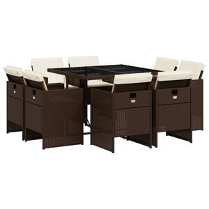 vidaXL &Sigma;&epsilon;&tau; &Tau;&rho;&alpha;&pi;&epsilon;&zeta;&alpha;&rho;ί&alpha;&sigmaf; &Kappa;ή&pi;&omicron;&upsilon; 9 &tau;&epsilon;&mu;. &Kappa;&alpha;&phi;έ &Sigma;&upsilon;&nu;&theta;&epsilon;&tau;&iota;&kappa;ό &Rho;&alpha;&tau;ά&nu; &mu;&epsilon; &Mu;&alpha;&xi;&iota;&lambda;ά&rho;&iota;&alpha;