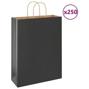 vidaXL &Chi;ά&rho;&tau;&iota;&nu;&epsilon;&sigmaf; &sigma;&alpha;&kappa;&omicron;ύ&lambda;&epsilon;&sigmaf; 250 &tau;&epsilon;&mu;ά&chi;&iota;&alpha; &mu;&epsilon; &chi;&epsilon;&rho;&omicron;ύ&lambda;&iota;&alpha; &Mu;&alpha;ύ&rho;&omicron; 32x12x42 &epsilon;&kappa;.