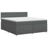 vidaXL &Kappa;&rho;&epsilon;&beta;ά&tau;&iota; box spring &mu;&epsilon; &sigma;&tau;&rho;ώ&mu;&alpha; &Sigma;&kappa;&omicron;ύ&rho;&omicron; &Gamma;&kappa;&rho;&iota; 160 x 200 cm Ύ&phi;&alpha;&sigma;&mu;&alpha;