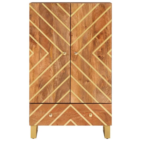 vidaXL &Nu;&tau;&omicron;&upsilon;&lambda;ά&pi;&iota; &Kappa;&alpha;&phi;έ/&Mu;&alpha;ύ&rho;&omicron; 60 x 33,5 x 100 &epsilon;&kappa;. &alpha;&pi;ό &Mu;&alpha;&sigma;ί&phi; &Xi;ύ&lambda;&omicron; &Mu;ά&nu;&gamma;&kappa;&omicron;