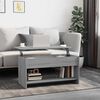 vidaXL Τραπεζάκι Σαλονιού Γκρι Sonoma102x50x52,5 εκ.Επεξεργασμένο Ξύλο