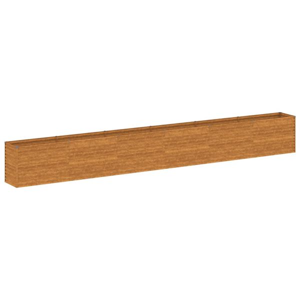 vidaXL Ζαρντινιέρα 578 x 50 x 69 εκ. από Ατσάλι Σκληρυθέν στον Αέρα