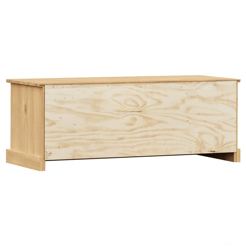 vidaXL Έπιπλο Τηλεόρασης VIGO 106 x 40 x 40 εκ. από Μασίφ Ξύλο Πεύκου