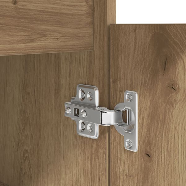 vidaXL Γραφείο Artisan Oak 140x49x76 εκ. Επεξεργασμένο ξύλο