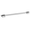 vidaXL Βάση πλυντηρίου ρούχων 2 pcs Ασημί 72 x 5 x 4.5 εκ. Ατσάλι