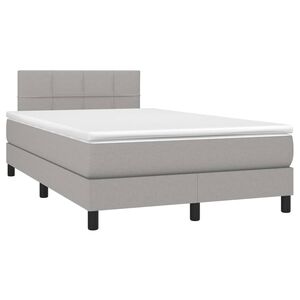 vidaXL &Kappa;&rho;&epsilon;&beta;ά&tau;&iota; Boxspring &mu;&epsilon; &Sigma;&tau;&rho;ώ&mu;&alpha; &Alpha;&nu;&omicron;&iota;&chi;&tau;ό &Gamma;&kappa;&rho;&iota; 120x190 &epsilon;&kappa;. &Upsilon;&phi;&alpha;&sigma;&mu;ά&tau;&iota;&nu;&omicron;