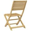 vidaXL Καρέκλες Κήπου Πτυσσόμενες 4 τεμ 48,5x61,5x87 εκ. Μασίφ Ακακία