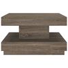 vidaXL Τραπεζάκι Σαλονιού Γκρι 60 x 60 x 35 εκ. από MDF