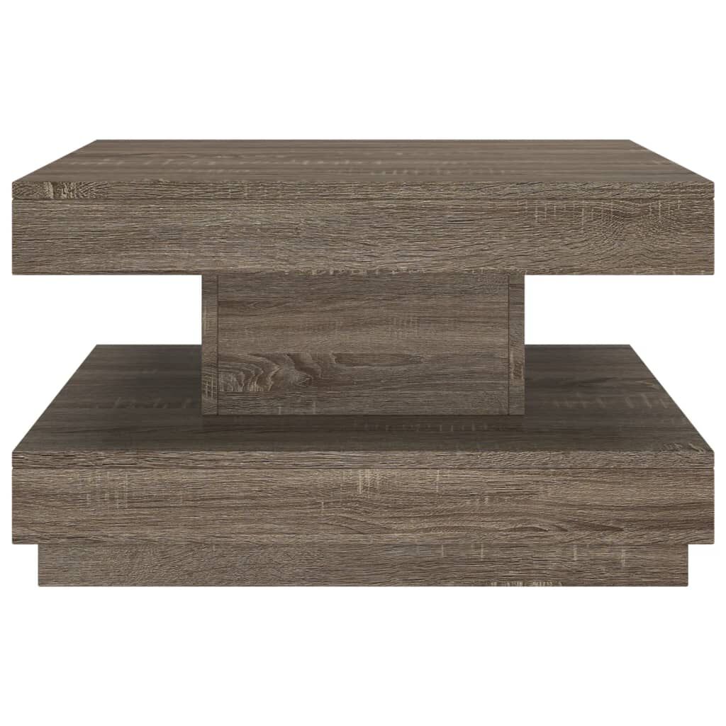 vidaXL Τραπεζάκι Σαλονιού Γκρι 60 x 60 x 35 εκ. από MDF