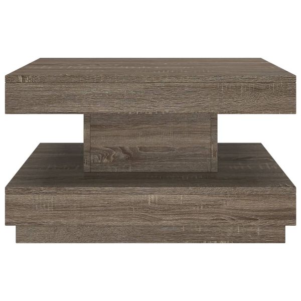 vidaXL Τραπεζάκι Σαλονιού Γκρι 60 x 60 x 35 εκ. από MDF