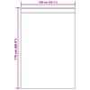 vidaXL Κουρτίνες με κουρτίνες 2 pcs Μπορντό 140 x 175 cm Βελούδο