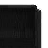 vidaXL Γραφείο υποδοχής Μαύρο 55x50x103,5 cm Κατασκευασμένο ξύλο