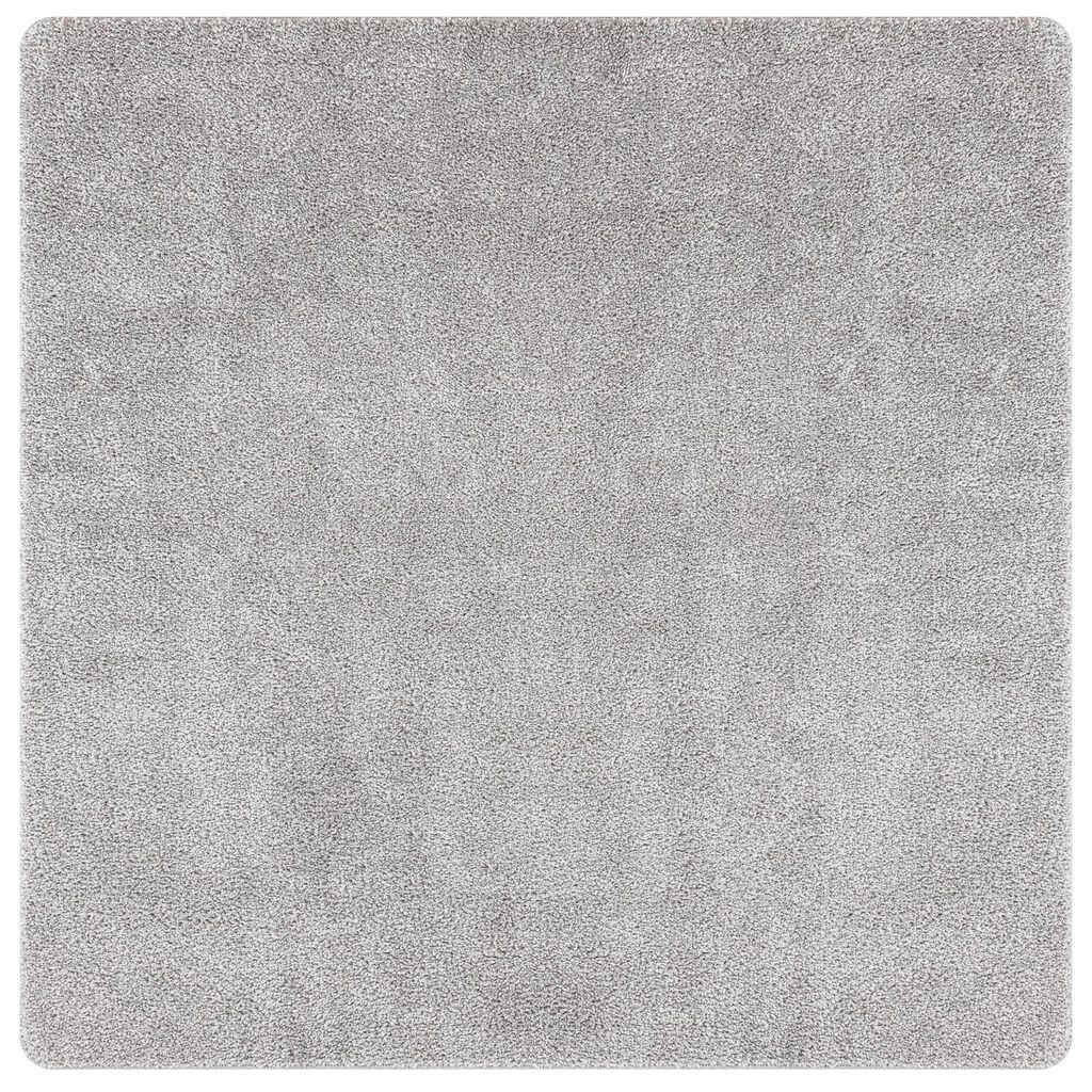 Χαλιά Shaggy με latex υπόστρωμα Γκρι 120x120 εκ
