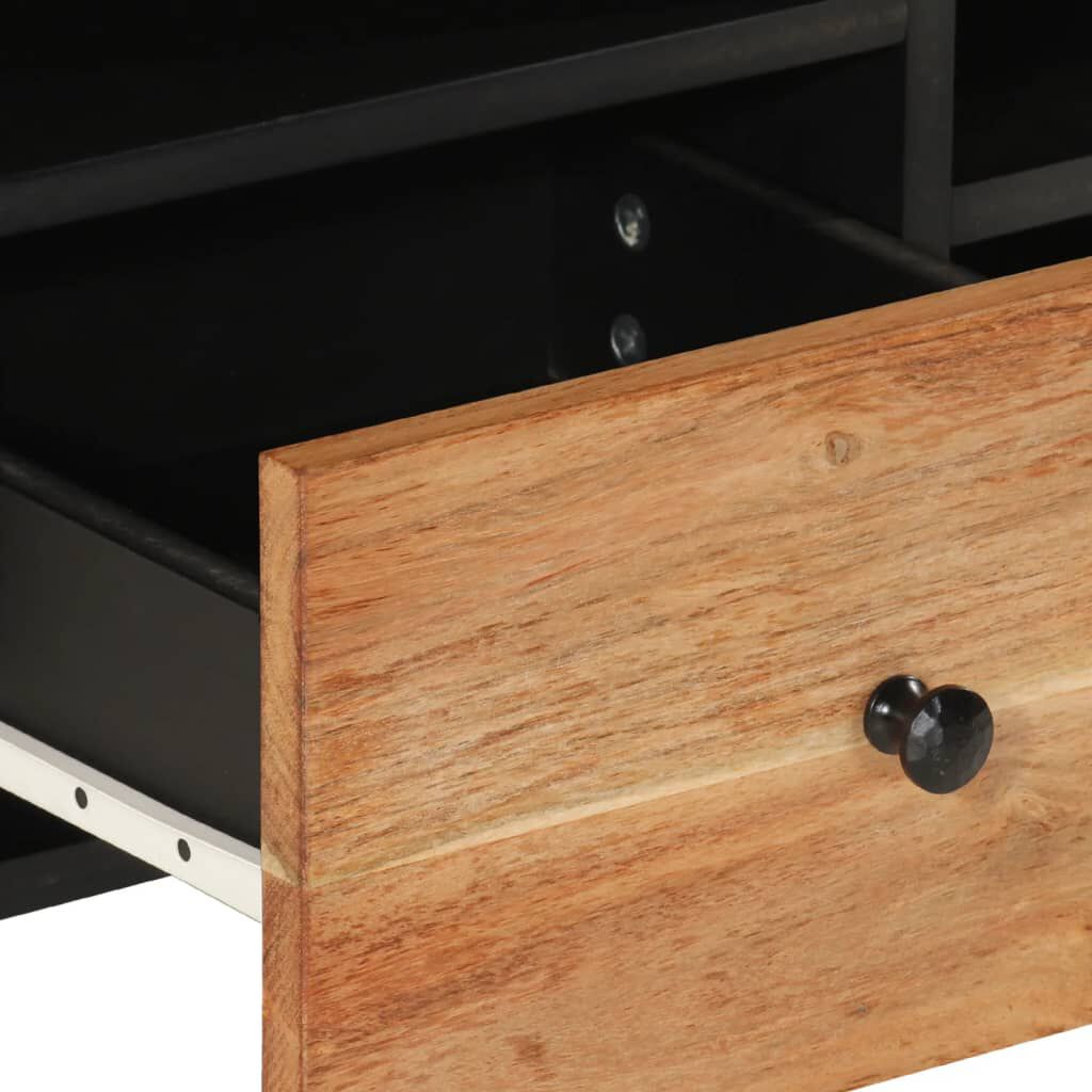 vidaXL Έπιπλο Τηλεόρασης 100x33x46 εκ. Μασίφ Ξύλο Ακακίας & Επεξ. Ξύλο