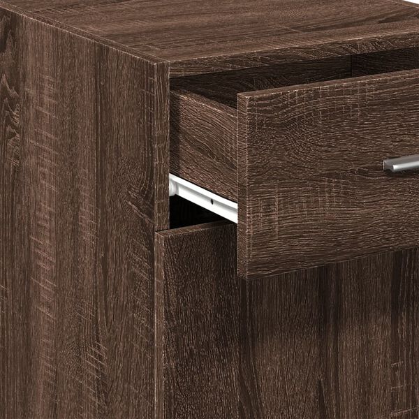 vidaXL Ντουλάπι Καφέ Δρυς 40x42,5x93 εκ. Επεξεργασμένο Ξύλο