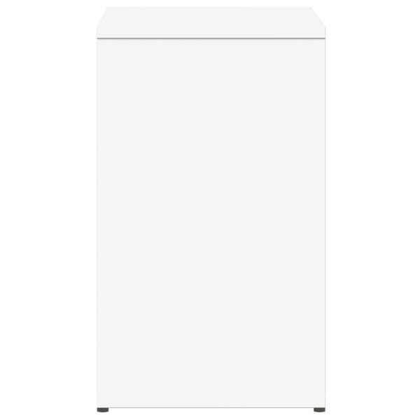 vidaXL Τραπέζι Βοηθητικό Λευκό 50 x 30 x 50 εκ. από Επεξεργασμένο Ξύλο