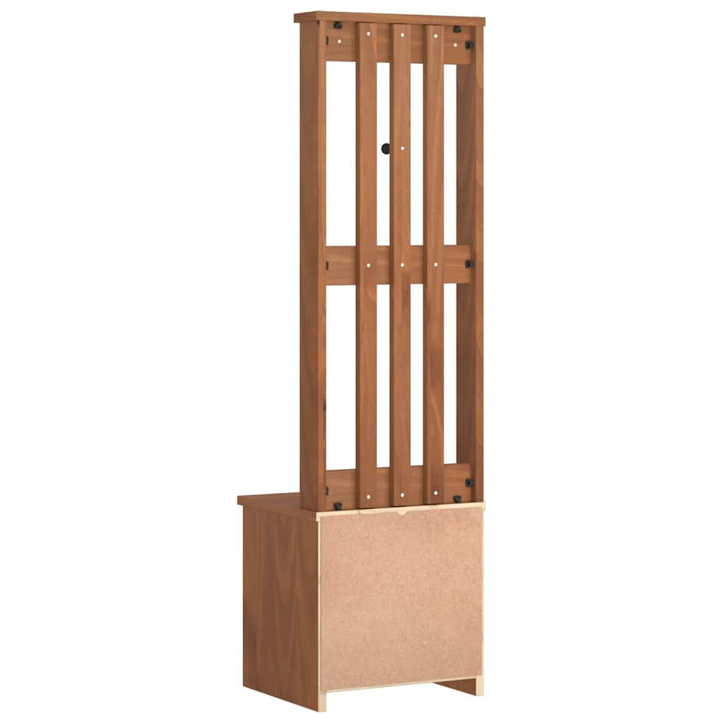 vidaXL Δέντρο χωλ "SANDENS" 45x40x159,5 εκ.Πεύκο μασίφ ξύλο