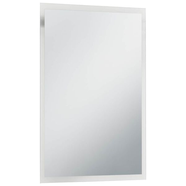 vidaXL Καθρέφτης Μπάνιου Τοίχου με LED 60 x 100 εκ.