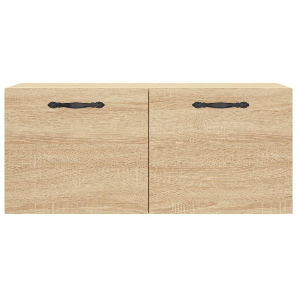 vidaXL Ντουλάπι Τοίχου Sonoma Δρυς 80x36,5x35 εκ. Επεξεργασμένο Ξύλο