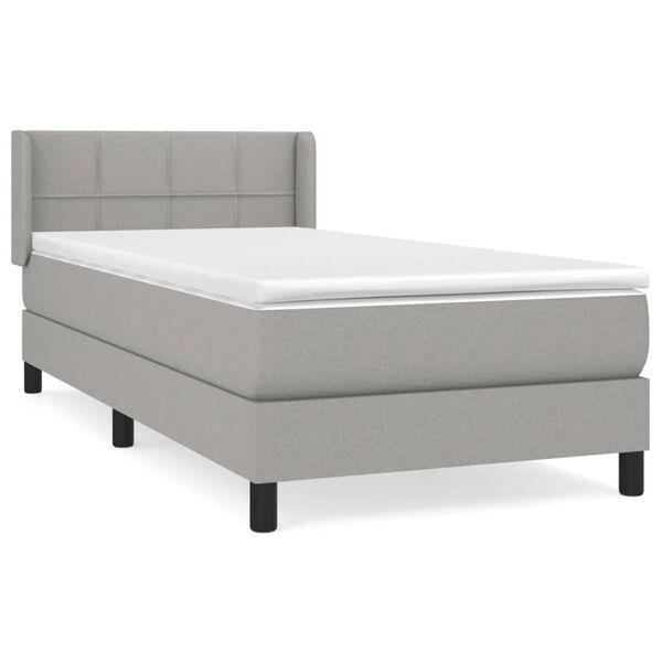 vidaXL &Kappa;&rho;&epsilon;&beta;ά&tau;&iota; Boxspring &mu;&epsilon; &Sigma;&tau;&rho;ώ&mu;&alpha; &Alpha;&nu;&omicron;&iota;&chi;&tau;ό &Gamma;&kappa;&rho;&iota; 80x200 &epsilon;&kappa;. &Upsilon;&phi;&alpha;&sigma;&mu;ά&tau;&iota;&nu;&omicron;