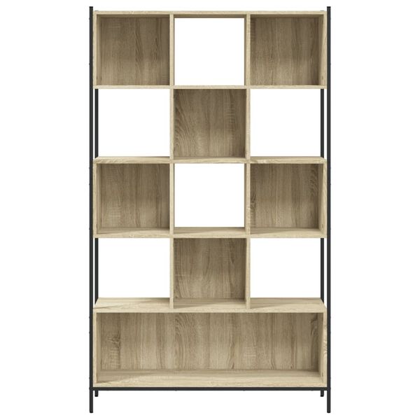 vidaXL Βιβλιοθήκη Sonoma Δρυς 102 x 28 x 172εκ. από Επεξεργασμένο Ξύλο