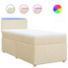 vidaXL &Kappa;&rho;&epsilon;&beta;ά&tau;&iota; Boxspring &mu;&epsilon; &Sigma;&tau;&rho;ώ&mu;&alpha; &Kappa;&rho;&epsilon;&mu; 90x200 &epsilon;&kappa;.&Upsilon;&phi;&alpha;&sigma;&mu;ά&tau;&iota;&nu;&omicron;