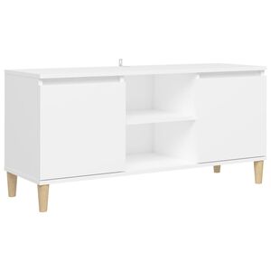 vidaXL Έ&pi;&iota;&pi;&lambda;&omicron; &Tau;&eta;&lambda;&epsilon;ό&rho;&alpha;&sigma;&eta;&sigmaf; &Lambda;&epsilon;&upsilon;&kappa;ό 103,5x30x50 &epsilon;&kappa;. &mu;&epsilon; &Mu;&alpha;&sigma;ί&phi; &Xi;ύ&lambda;&iota;&nu;&alpha; &Pi;ό&delta;&iota;&alpha;
